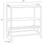 4395 Jak Bar Cart Arteriors барная тележка