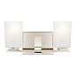 Roehm 2 Light Vanity Light Polished Nickel настенный светильник 55016PN Kichler — фото 2