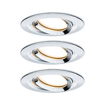 Downlight Nova Plus 3-piece set Swivelling round