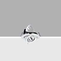 Pixel Plus extractable, adjustable, recessed LED luminaire - DALI control gear included 15W 1649.2lm - 3000K - DALI-2 - Colour: White