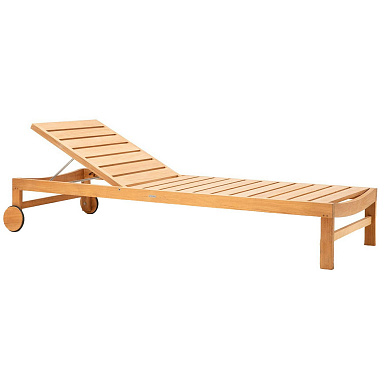SDLET1 Ethimo Sand Лежак из тика