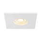 1007181 SLV UNIVERSAL DOWNLIGHT cover for downlight IP65 встраиваемое квадратное кольцо — фото 2