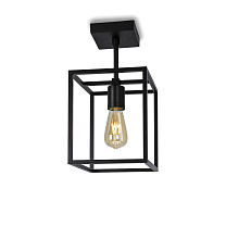 LAMPADA SOSP FISSA NERA PER INTERNI