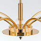 LU 1599/7 gold-matt/438 opal Opaldesign Orion подвесная люстра — фото 4