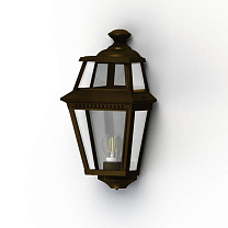 Place des Vosges 2 N° 3; Clear glass E27 105W; Gold patina