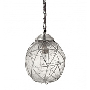 Cocoon Pendant Bright Silver Porta Romana