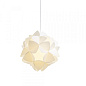 120017008 Emporium Cotton Light SP L современный подвесной светильник белый — фото 1