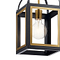 Vath 8" 1 Light Pendant Black & Natural Brass подвесной светильник 52030BKNBR Kichler — фото 2
