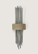 Bronzed shown with 14 Caged Semi Cylinder in Putty with Cream Card lining