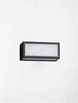 Dark Anthracite Die-Casting Aluminium & Clear Glass LED 11Watt 220-240Volt 875Lm 3000K IP65 L:15.3 W:7.3 H:6.5cm
