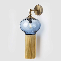 Diamond Chochin Wall Light джинсовый синий