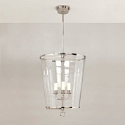 CL0293.NI.SE Fixed Zurich Lantern, Small, Nickel, 3 Lights