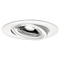 Direct-to-Ceiling 4" Round Gimbal 3000K LED Downlight White встраиваемый потолочный светильник DLGM04R3090WHT Kichler — фото 1