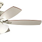 52" Terra Select Fan Brushed Nickel люстра-вентилятор 330347NI Kichler — фото 2