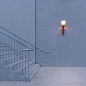 144202014 Roger Pradier OL33 APPLIQUE N°1 LED 28W 3000K VERRE TREMPÉ ORANGÉ PUR 014 Накладное бра — фото 2
