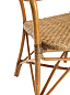 110010 Chair Colony with arm honey finish стул Eichholtz