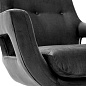 111029 Swivel Chair Flavio granite grey кресло Eichholtz