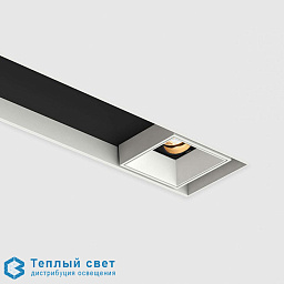 накладной потолочный светильник с одним модулем белый  led