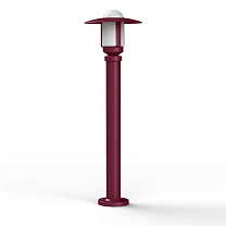 Newpark N° 5; Frosted glass E27 105W; Wine red