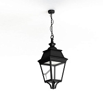 Avenue 3 N° 1; Clear glass Built-in LED 3000°K warm white 35W; Dark black