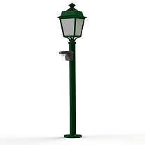 Place des Vosges 1 Évolution N° 9; Opal PMMA E27 60W Detector; Fir green