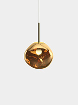 Подвесной светильник Tom Dixon Melt Mini - Золотой полированный Поликарбонат