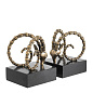 111098 Bookend Ibex vintage brass finish set of 2 держатель для книг Eichholtz