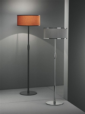 Iris Chrome/Black Floor Lamp торшер Younique Plus IRS.F CHR/BLK