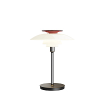 PH 80 Portable Lamp / Опаловый белый/Хромированная глянцевая отделка