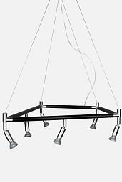 470052 Globen Lighting Mr подвесной светильник с металлическим кольцом и хромированной отделкой