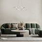 10236/1LED Chrome Escada Knot подвесной светильник, 60Вт, 3000-6000K, 4655лм, хром — фото 5