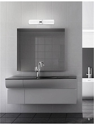 6204481 Nova Luce Polo настенный светильник для ванной комнаты с прямоугольным корпусом и защитой от влаги