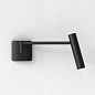 1457004 Leda Swing Arm Astro lighting настенный светильник матовый чёрный — фото 2