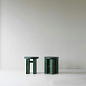 608222 Normann Copenhagen Fyr Табурет из сосны, темно-зеленый — фото 2