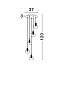 1500202805 FILO Novaluce светильник LED G9 5x5W IP20 Bulb Included — фото 2