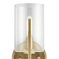 Nye 9.75" 1 Light Wall Sconce with Clear Glass Brushed Natural Brass настенный светильник 52316BNB Kichler — фото 3