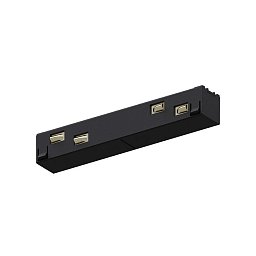 Комплектующая для трека 48 В Astro Lighting 48V Track Straight Connector чёрный