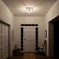 Tanis 3 Light Flush Mount Distressed Antique Gray потолочный светильник 52094DAG Kichler — фото 1