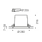Потолочный светильник Simes Megazip Downlight круглый Comfort S.5585 — фото 16
