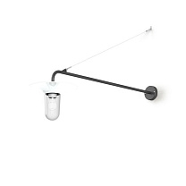 Cooper N° 3; Clear glass E27 52W; Traffic white