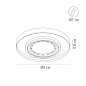 A2166PL-1BK Arte Lamp Cursa точечный встраиваемый светильник GU10 1х50W — фото 3