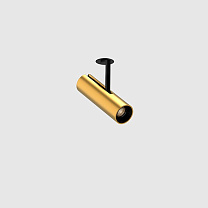 holon 40 directional recessed mounted, brushed gold