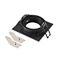 1007329 SLV NEW TRIA® 68 mount. ring square black монтажное квадратное кольцо — фото 2