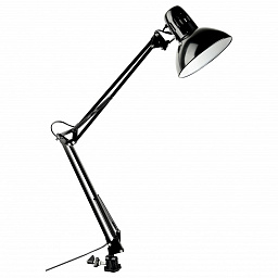 A6068LT-1BK Arte Lamp Senior настольная лампа с гибкой стойкой и куполообразным абажуром
