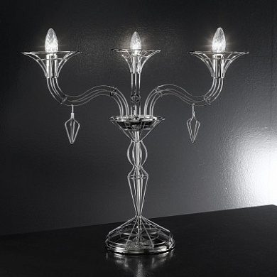 Metal Lux Dedalo TL 3L изящная настольная лампа матовое золото 192.213.02