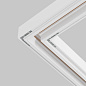 TRA034D-CL-42S Maytoni Accessories for tracks Exility Комплектующие для встраиваемой трековой системы Серебро — фото 2