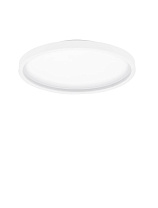 Center Panel Dimmable by Remote Control Sandy White Aluminium Acrylic LED 30 Watt 220-240Volt 2057Lm IP20 2700-5000K CCT by Remote Control RGB surrounding D: 39.3 H: 6.5 cm