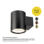 1008612 SLV OCULUS WL up/down DTW PVD anthracite настенный светильник — фото 1