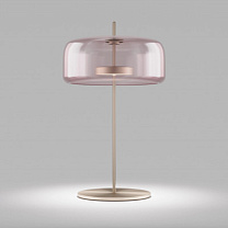 Настольная лампа JUBE G LIGHT АМЕТИСТ ПРОЗРАЧНЫЙ МАТОВОЕ ЗОЛОТО 2 L3415 CE