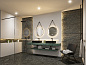71089 Paulmann Mirra Выключатель IP44 White 750 лм 230 В 11,5 Вт с регулировкой яркости, черный/зеркальный — фото 3